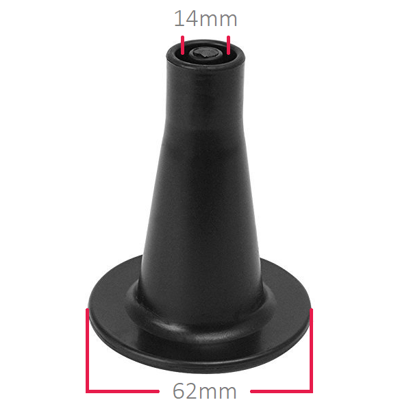 Replacement plastic bed frame feet discount