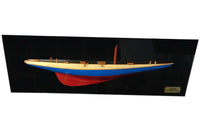 Thumbnail for Rainbow Half-Hull Scaled Model Boat Yacht Handmade Wall Art