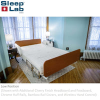 Thumbnail for SleepLab Bed 600X-3F Heavy Duty Hi-Low Adjustable Bed Base