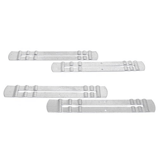 bedCLAW Anti-Wobble Steel Bed Rail Shims or Spacers, Set of 4