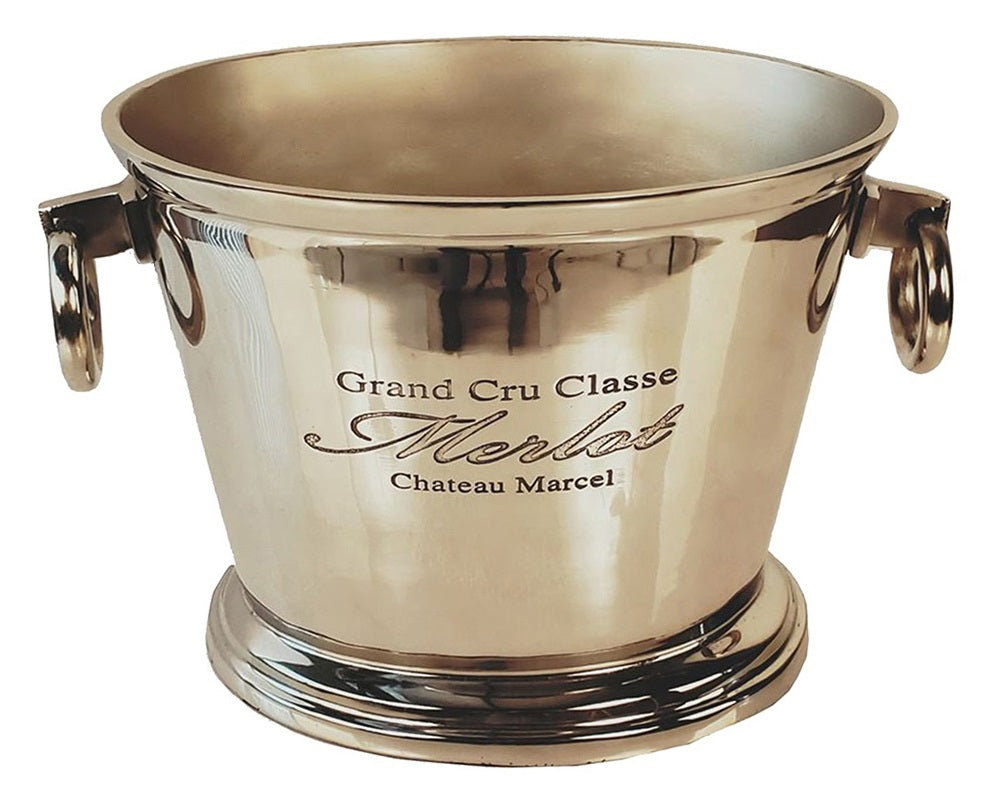 Aluminium Wine Cooler "Grand Cru Classe Merlot Chateau Marcel"