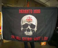 Thumbnail for Flags Unfurled Memento Mori You Will Become What I Am IC XC NIKA - 3’ x 5’ Flag