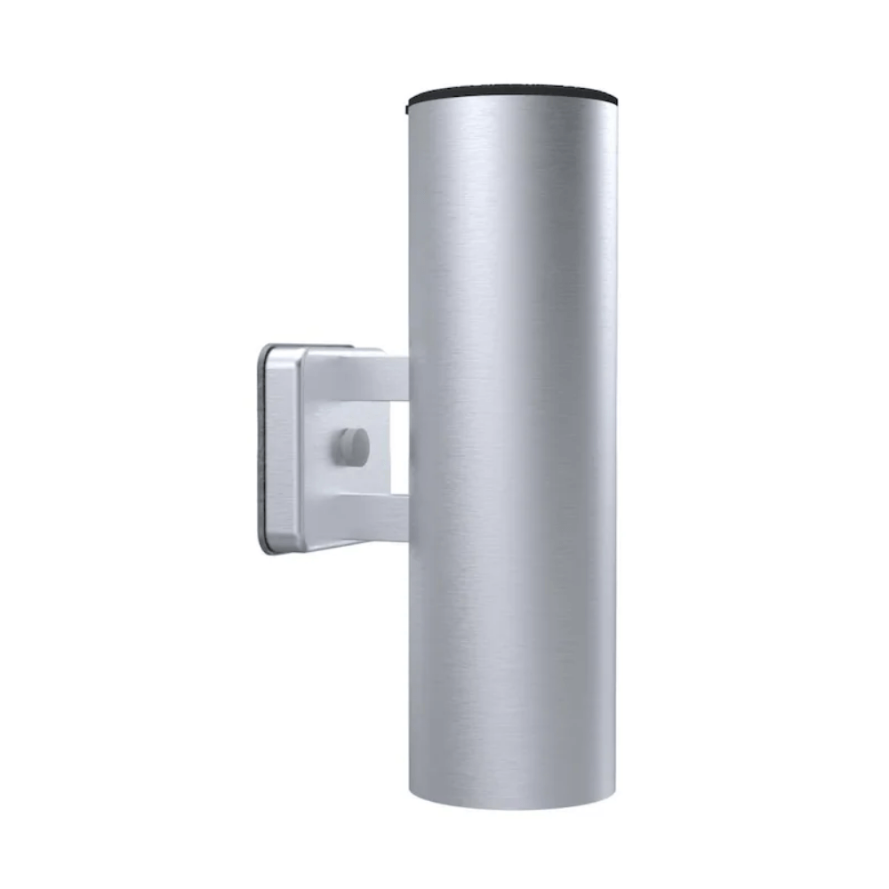 Classic Aluminum Cylindrical Up/Down Spotlight with Rain Shield, Retro Light, Exposed Outdoor Fixture