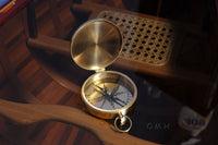 Thumbnail for Replica Marine Compass with Lid
