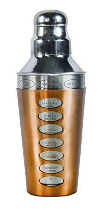 Thumbnail for Spin N Select 20 oz Stainless Steel Recipe Cocktail Shaker with 8 Recipes