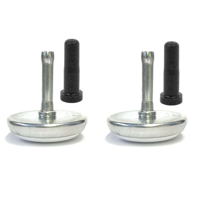 LowProfile Grip Neck Stem Bed Glides with Insert Plugs