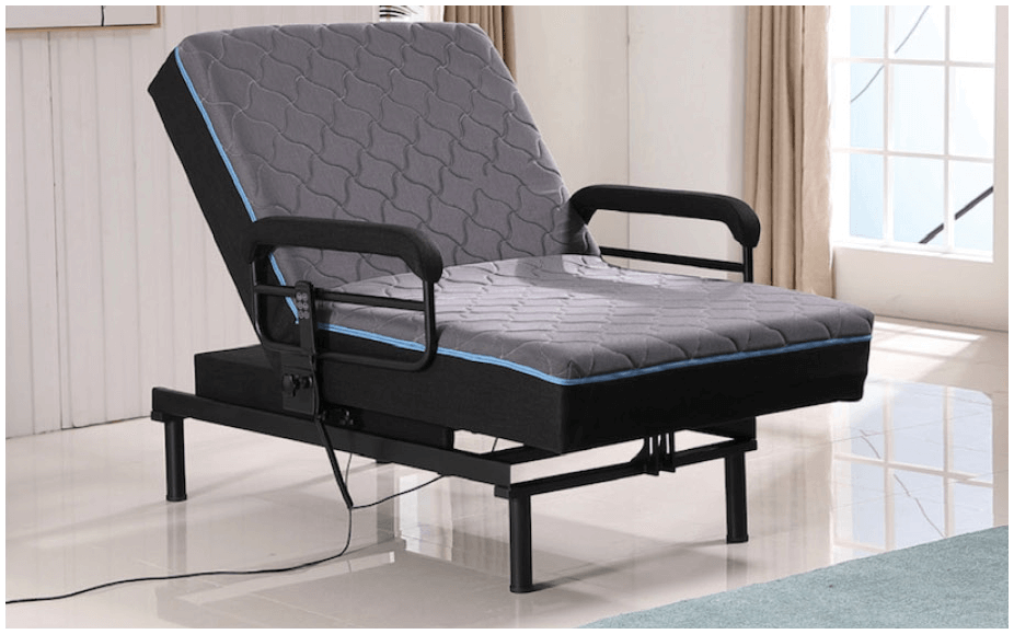 SleepLab Bed All-in-One High-Low Adjustable Bed and Lift Chair