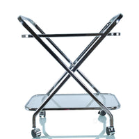 Thumbnail for Anne Home - Two Tier X-Shape Bar Cart