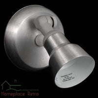 Thumbnail for Aluminum Swedish Bullet Spotlight, Retro Light Fixture, Indoor/Outdoor