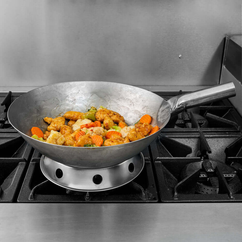 Cold Forged Plated Steel 8-1/4" Wok Ring