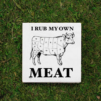 Thumbnail for I RUB MY OWN MEAT Funny Party Boutique Cocktail Napkins, 5