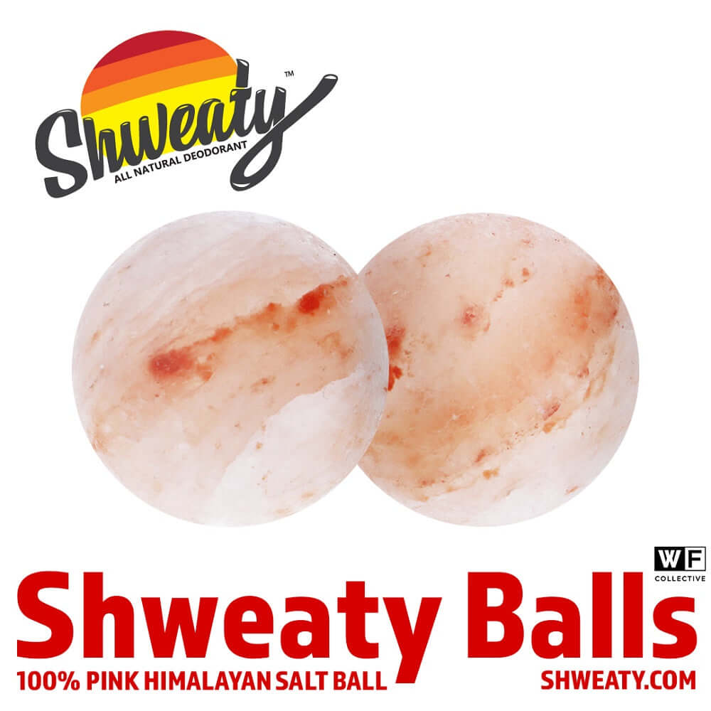 Shweaty All-Natural Pink Himalayan Salt Deodorant Balls