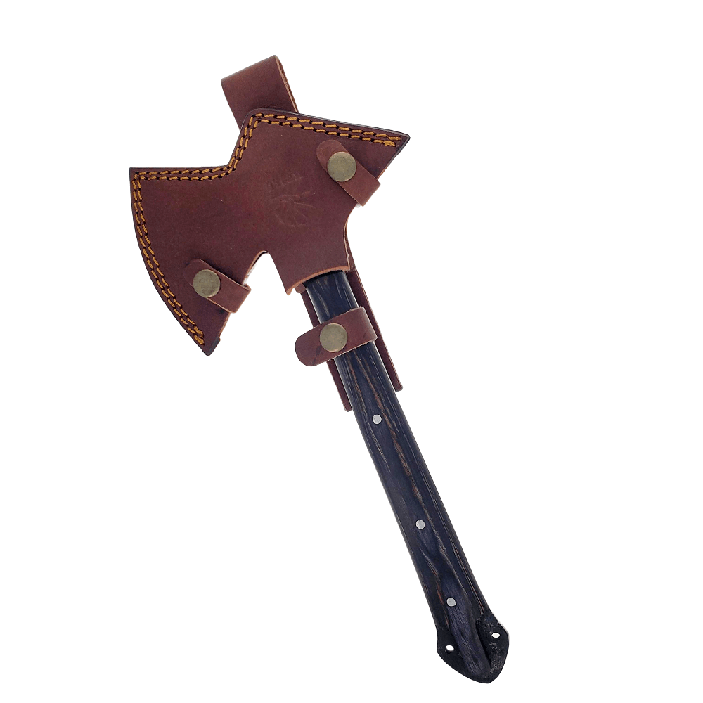Hand-Forged Carbon Tomahawk Axe