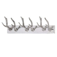 Thumbnail for The BELLE Aluminum Wall Mount Rack with Six Hooks