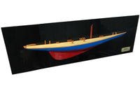 Thumbnail for Rainbow Half-Hull Scaled Model Boat Yacht Handmade Wall Art