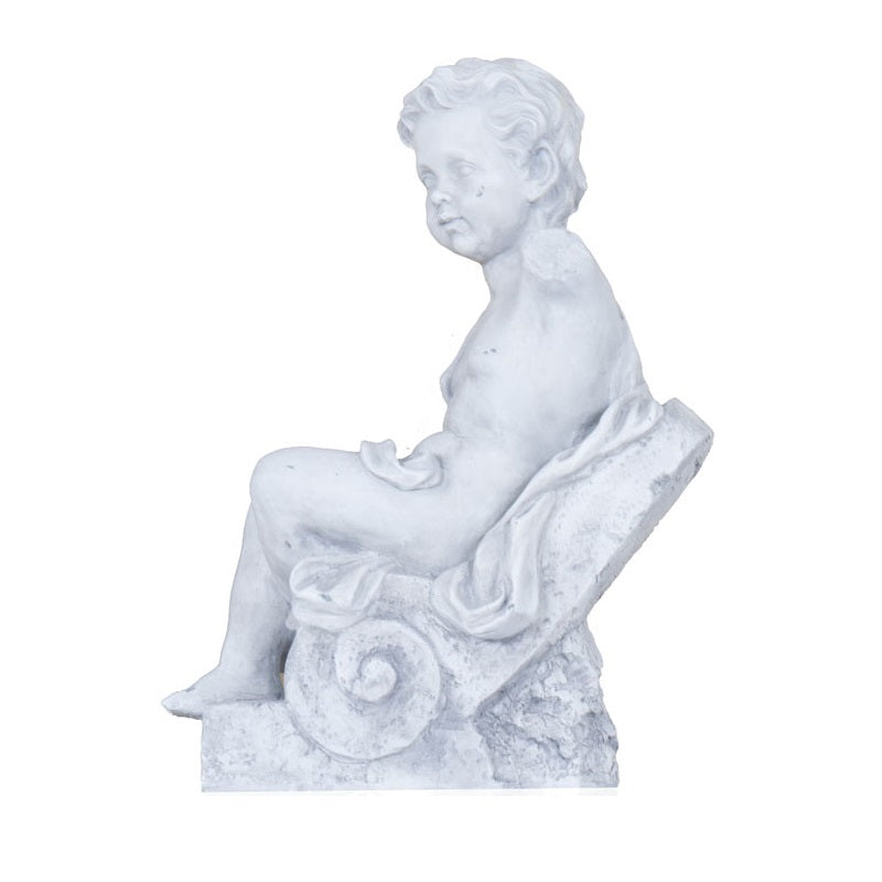 Anne Home - Boy Sitting Statue