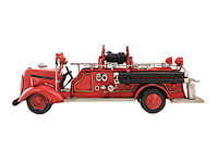 Thumbnail for 1938 Red Fire Engine Ford 1:40 Scale Model Truck