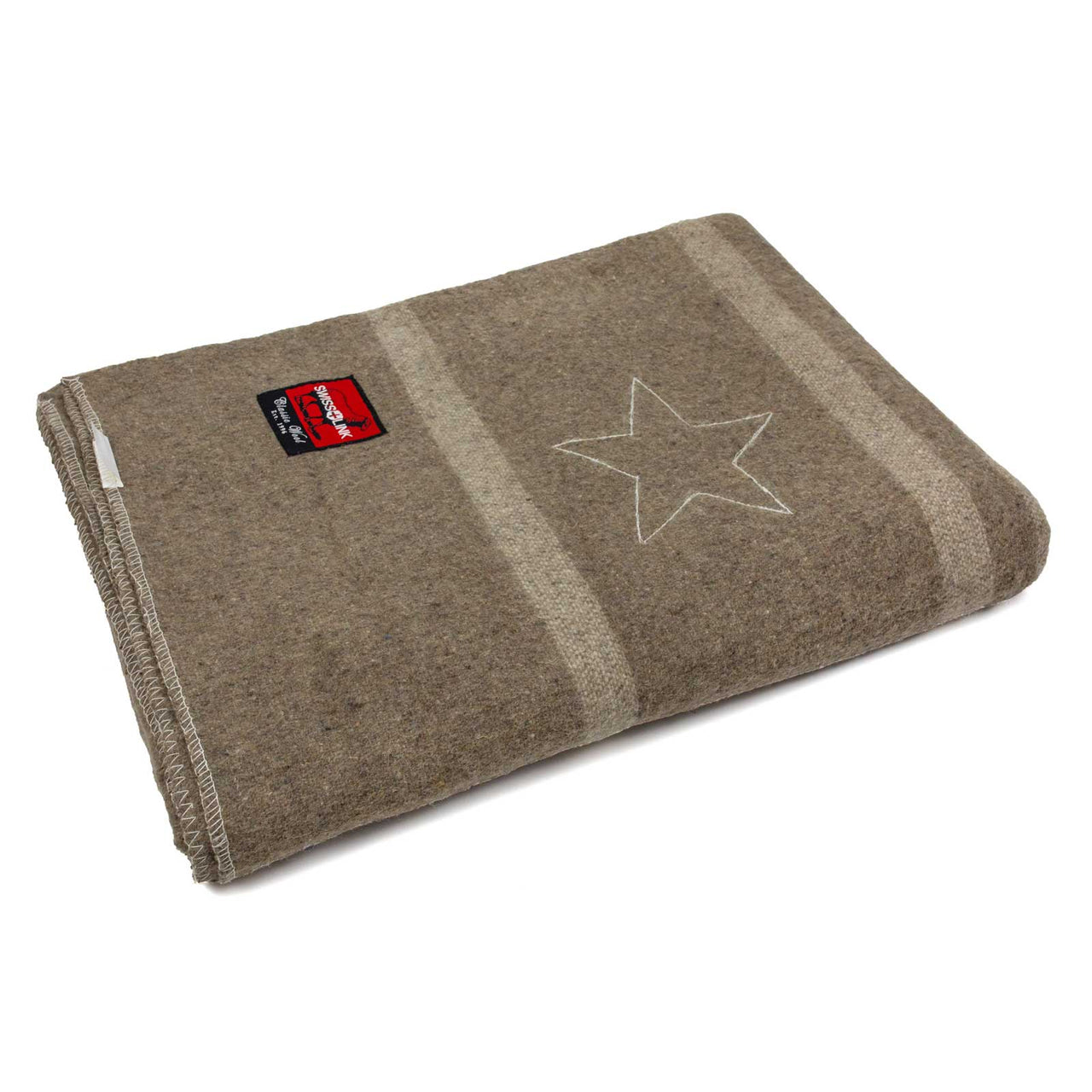 Italian Army Officers Reproduction Wool Blanket with Star