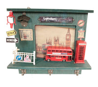Thumbnail for Vintage Double Decker London Bus Shadow Box