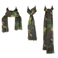 Thumbnail for Italian Special Forces Woodland Camo Sniper Scarf Shemagh