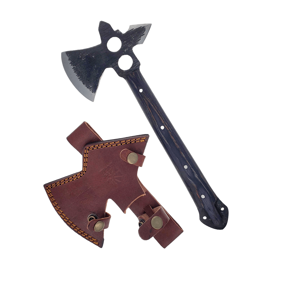 Hand-Forged Carbon Tomahawk Axe