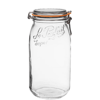 Thumbnail for Le Parfait Rounded French Glass Storage Jars with Airtight Rubber Seals
