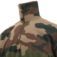 Thumbnail for Authentic French Army XL Woodland Fleece Pullover