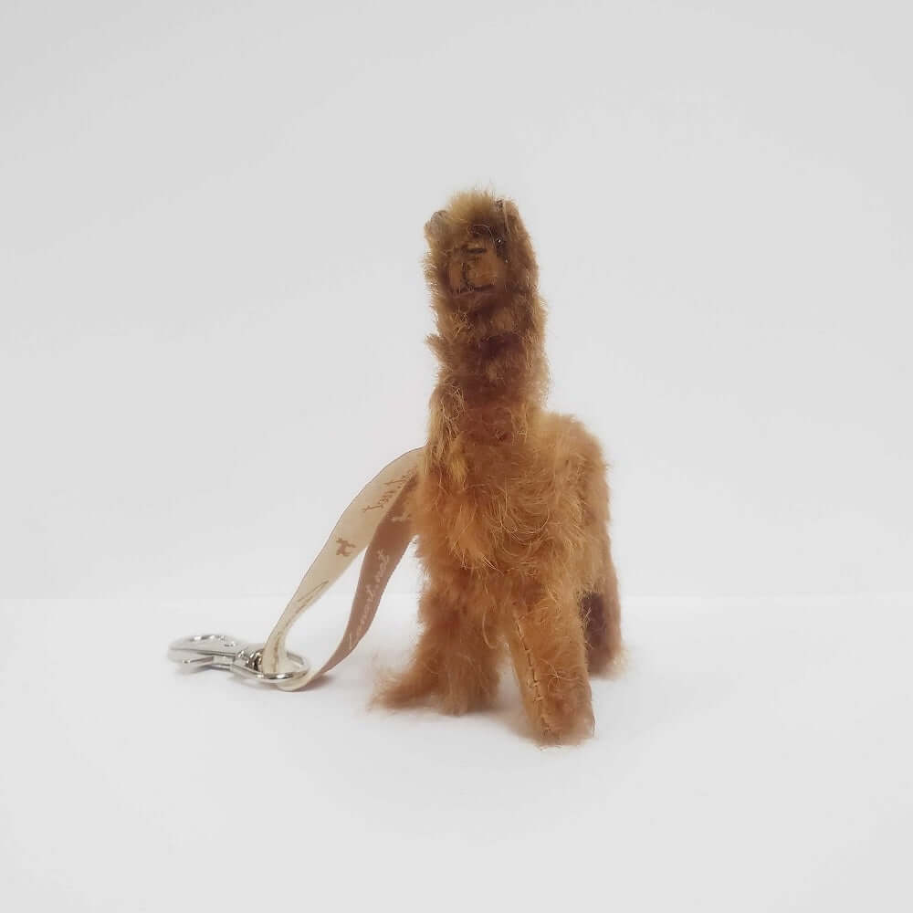 Natural Alpaca Fiber Accoyo Mini Bag Charm