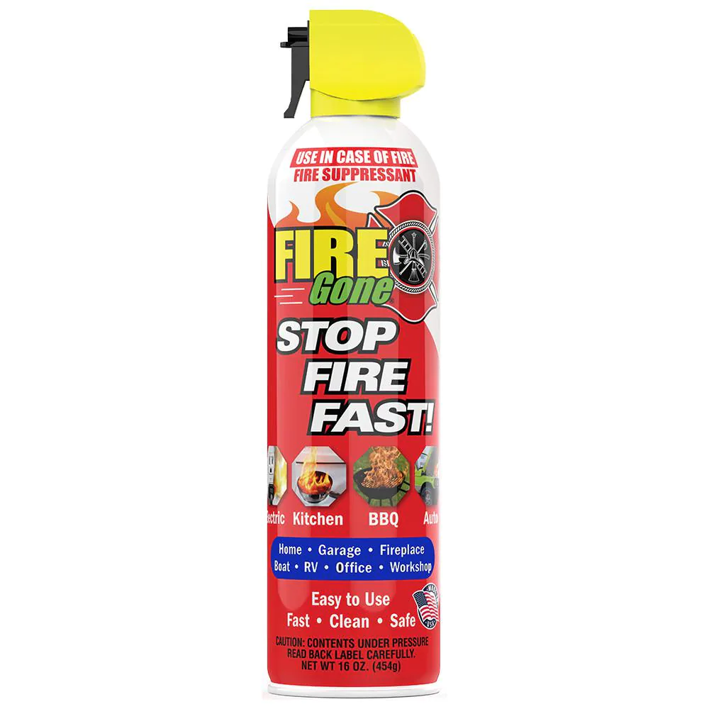 Fire Gone 16 oz. A:B:C Multiple Use Fire Suppressant