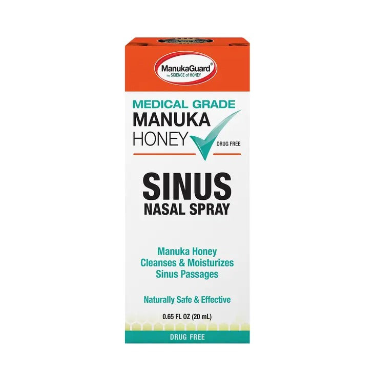 ManukaGuard Medical Grade Manuka Honey Sinus Nasal Spray 20mL