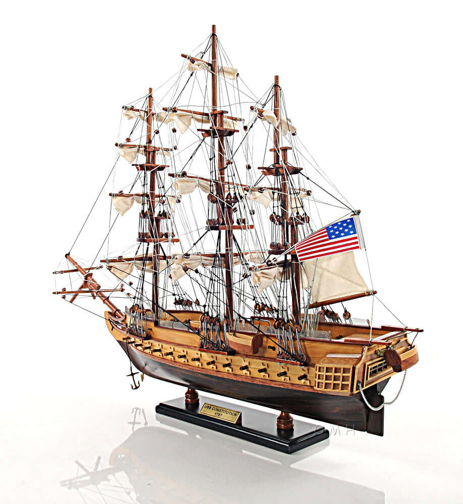 U.S.S. Constitution Small Model Ship