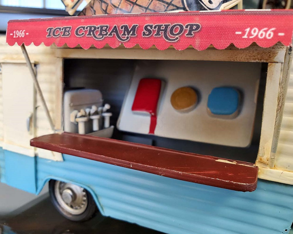 1966 Ice Cream Shop Trailer Metal Handmade