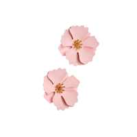 Thumbnail for Daisy Flower Earrings with Gold Center