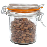 Thumbnail for 9 oz. Mini Hermes Jars with Air-Tight Clamp Top Lid, Set of 3