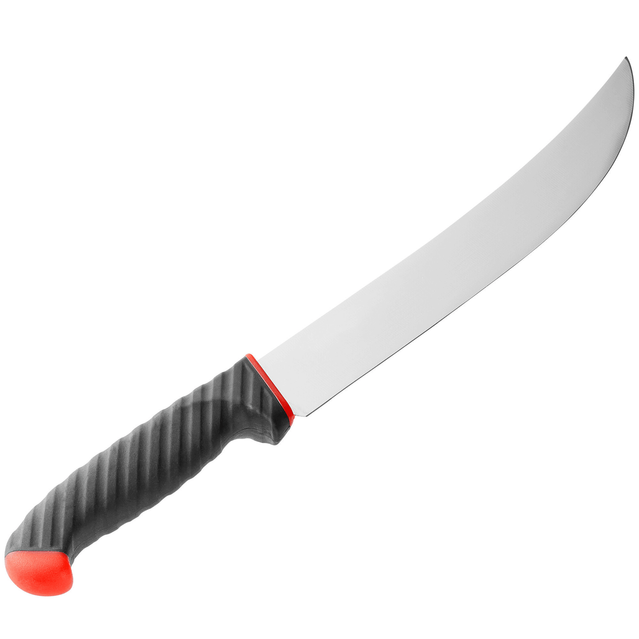 Schräf 10" Cimeter Knife with Red TPRgrip Handle