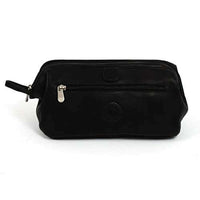 Thumbnail for Fiorano Top Frame Traveling Bag, Black, by Piel