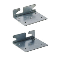 Thumbnail for Bed Claw Angled Retro-Hook Plates, Set of 2 with Hardware, Restore Wooden Bed Frame Side Rails