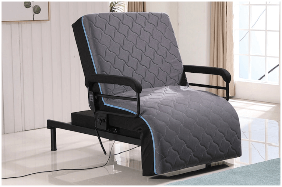 SleepLab Bed All-in-One High-Low Adjustable Bed and Lift Chair