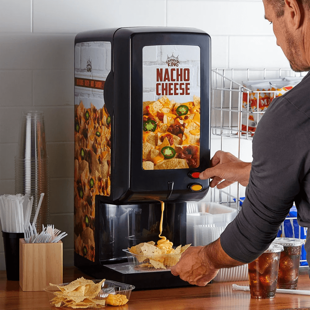 Nacho Cheese Dispenser, $25/day