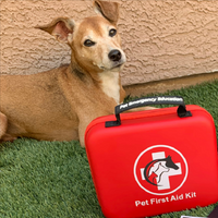 Thumbnail for Deluxe Pet First Aid Kit 60+ Emergency Items
