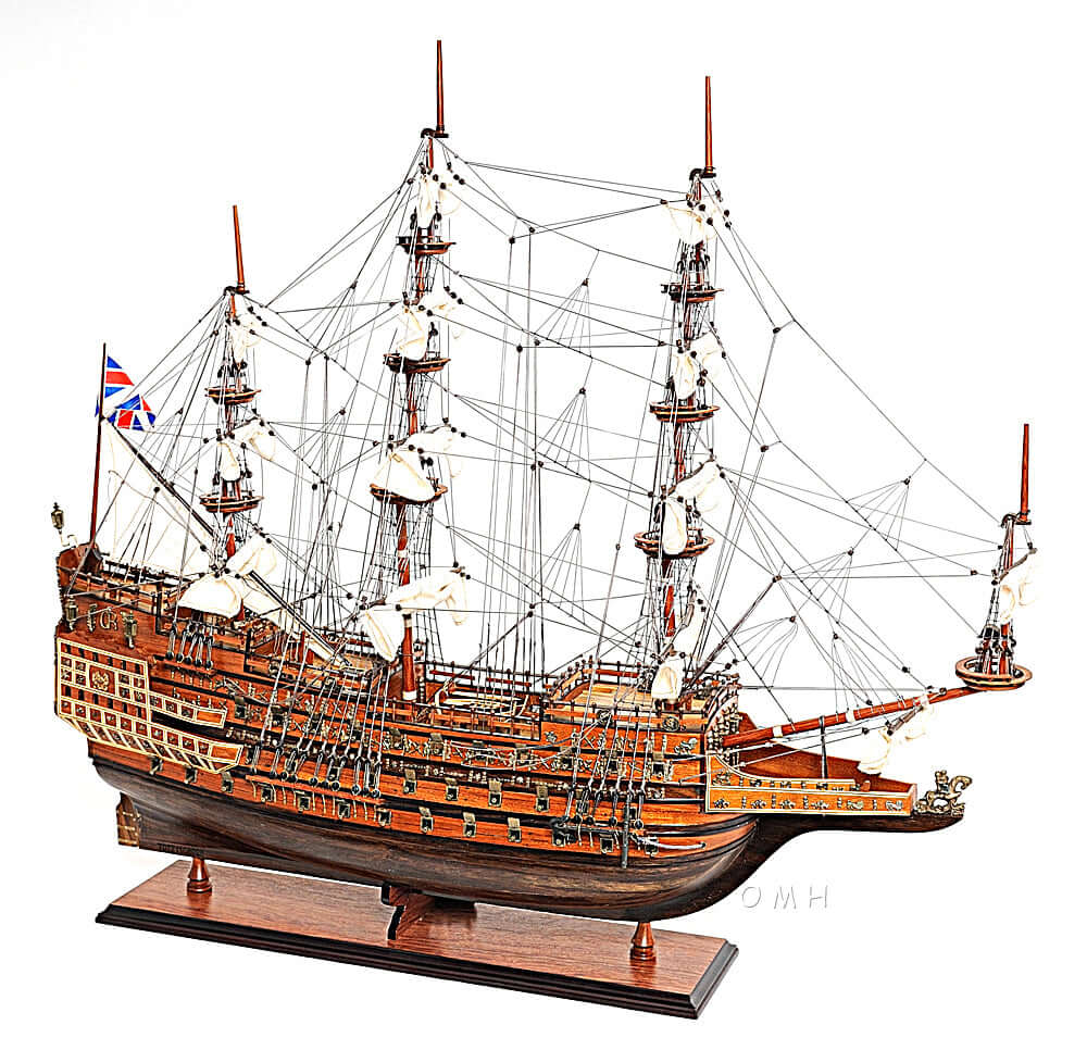 HMS Sovereign of the Seas FULLY ASSEMBLED Model Ship