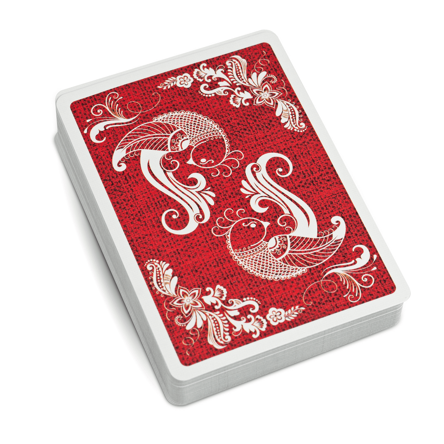 Russian Style Deck Playing Cards, Red