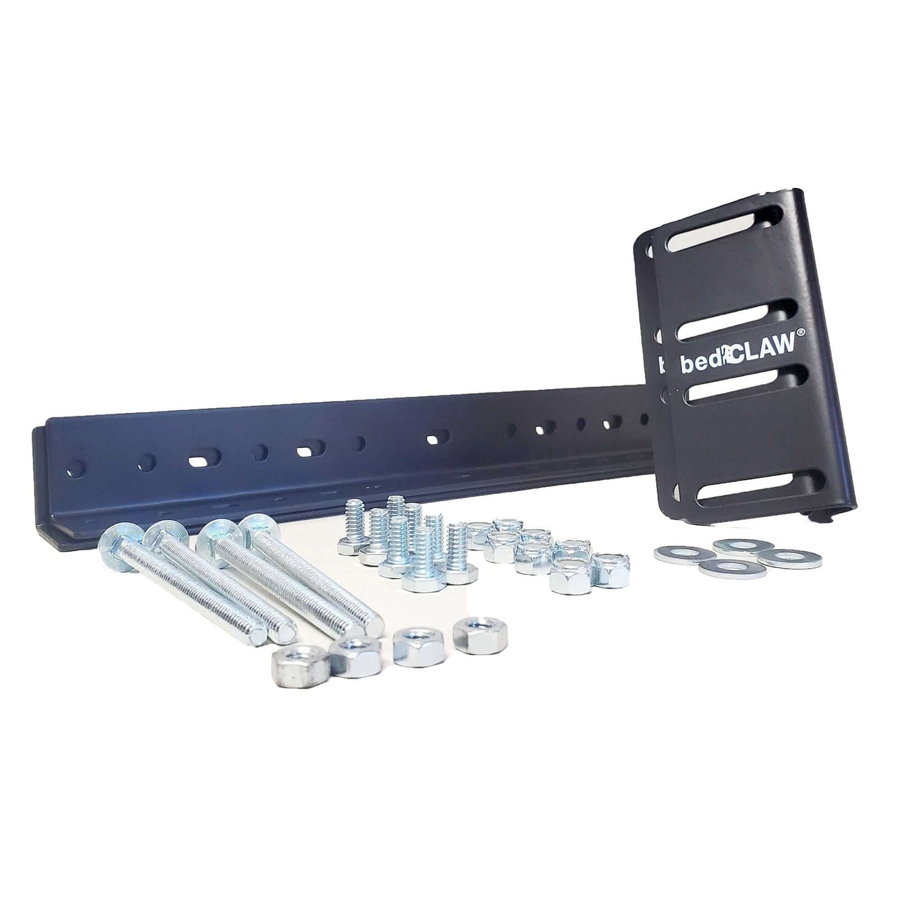 bedCLAW Universal Bed Frame Footboard Attachment Kit with Combo Bag Hardware