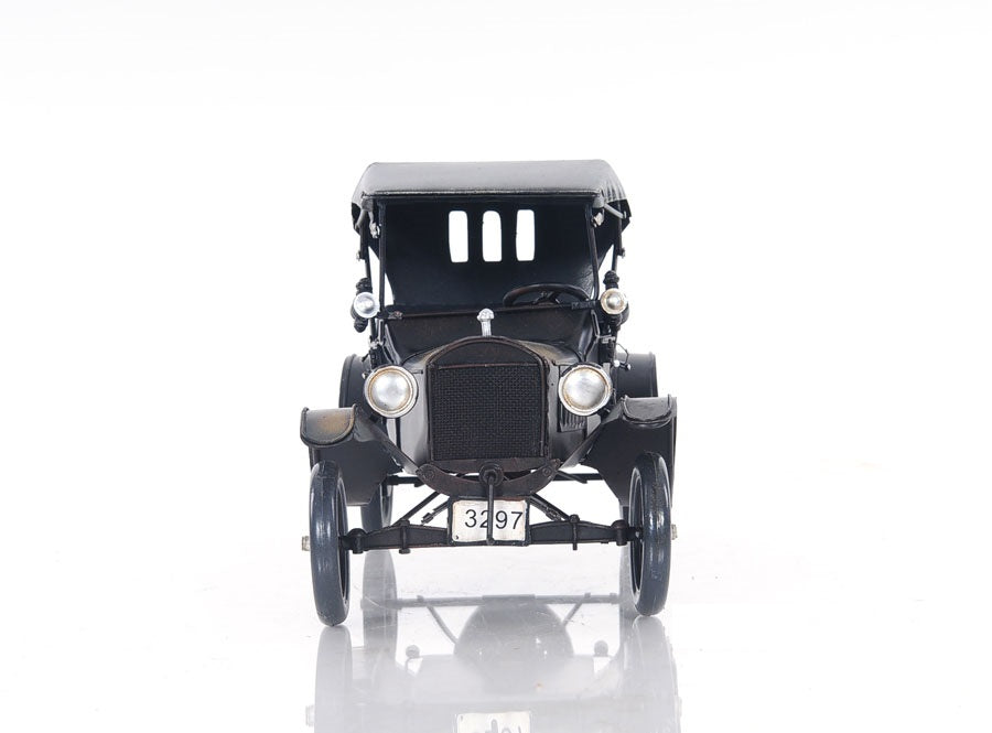 Black Ford Model T Iron Model