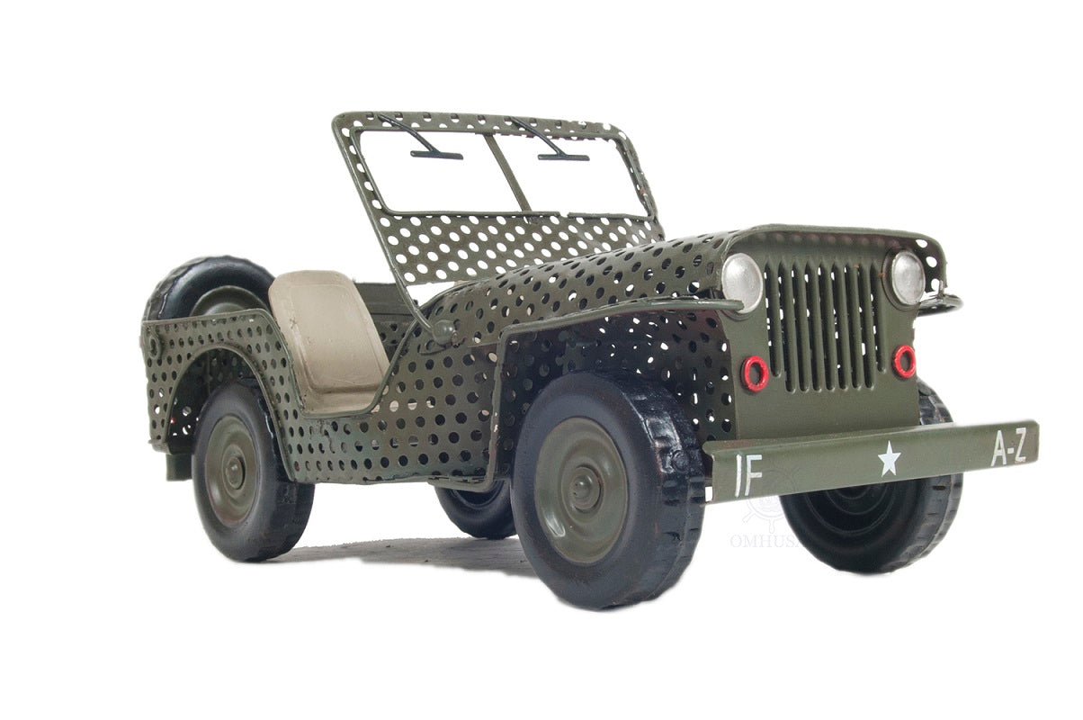 1945 Willy's CJ-2A Overland Open Frame Jeep Model
