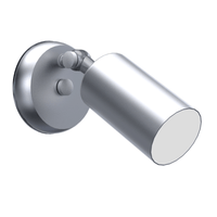 Thumbnail for Classic Aluminum Cylindrical Bullet Spotlight, Retro Light Fixture, Indoor/Outdoor