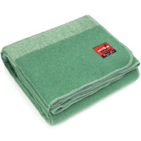 Thumbnail for Seascape Sage Green Classic Wool Blanket