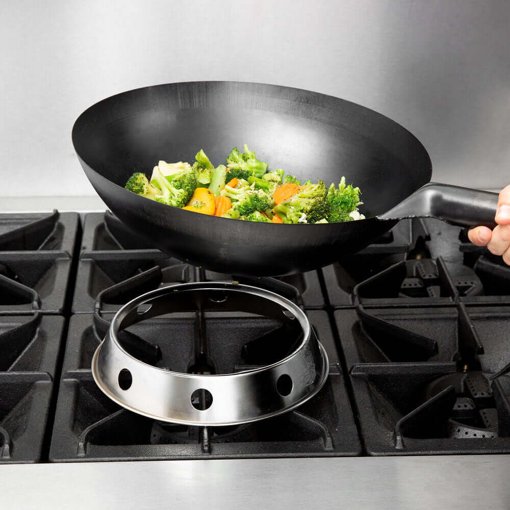 Cold Forged Plated Steel 8-1/4" Wok Ring