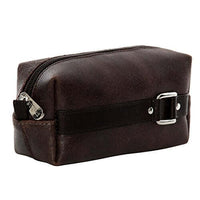 Thumbnail for Corsa Miglia Leather Vintage Travel Kit, Brown, by Piel