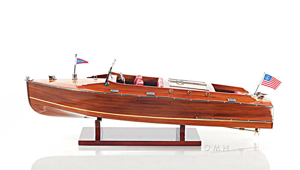 Chris Craft Runabout Medium Model Speedboat